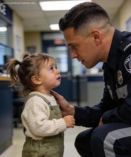 A little girl went to a police station to confess to a serious cri:me, but what she said left the officer completely sh0cked.