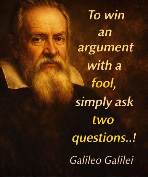Galileo Galilei: The smartest way to win an argu:ment with a fool (and other lessons for a strong mind)