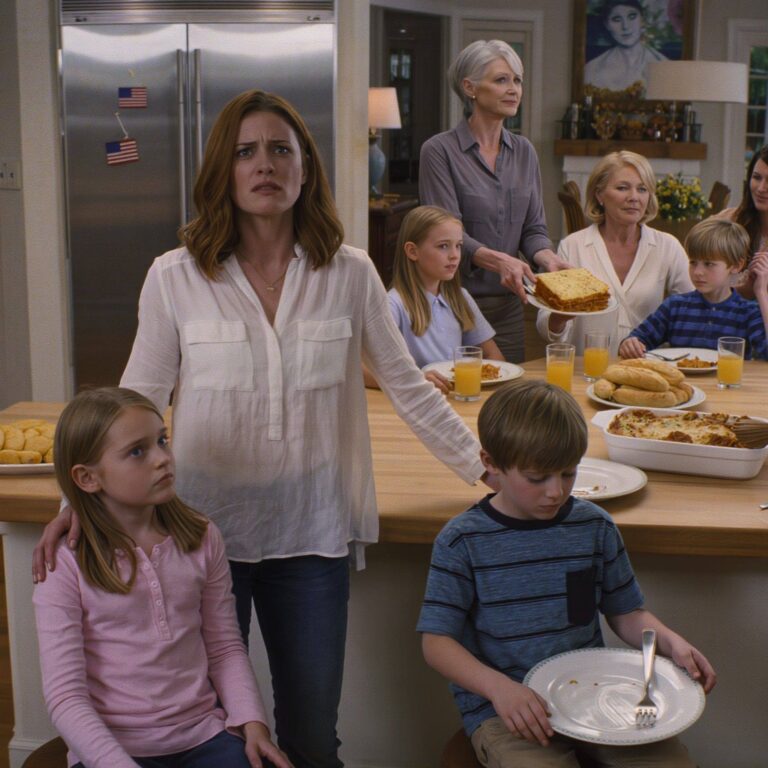 On a typical Tuesday evening, I walked into my in-laws’ house to find my children with completely empty plates, while their nieces and nephews were eating their third helping of lasagna from a “real” dinner set. Eighteen minutes later, I quietly decided I’d had enough of being their personal ATM, and that something in this family was about to go wrong in a way no one expected.