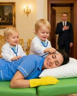 The doctors said his twin daughters would never speak again. He spent millions in vain, until one day he came home early and discovered what the cleaning lady was secretly doing to them… – thaithao