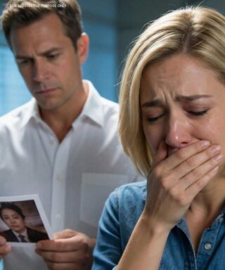 My fifteen-year-old daughter suddenly felt extremely nauseous, and my husband urgently insisted on taking her out himself, telling me to stay home.