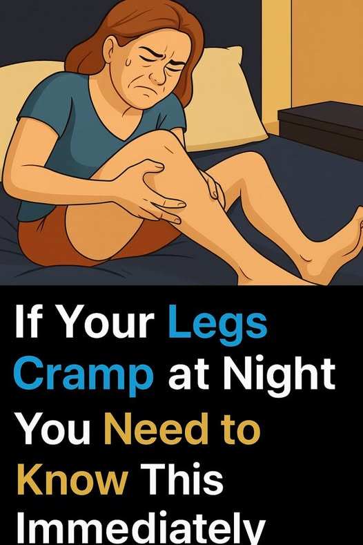 If Your Legs Cramp at Night, You Need to Know This Immediately