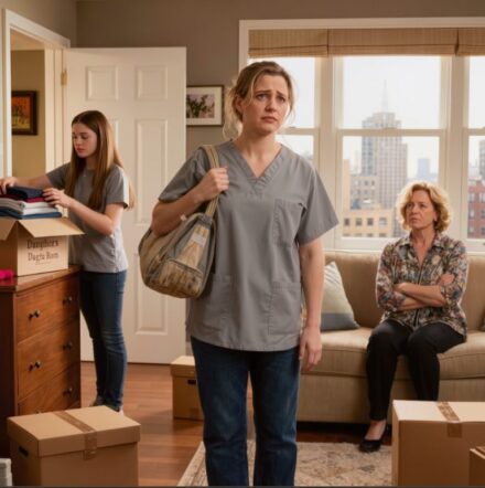 I came home from a double shift at the hospital, and my seven-year-old daughter was nowhere to be found. My mom said, “We voted. You have no say.” My sister was already packing my daughter’s room, as if the decision had already been made. I remained calm and said so. My parents and sister paled…