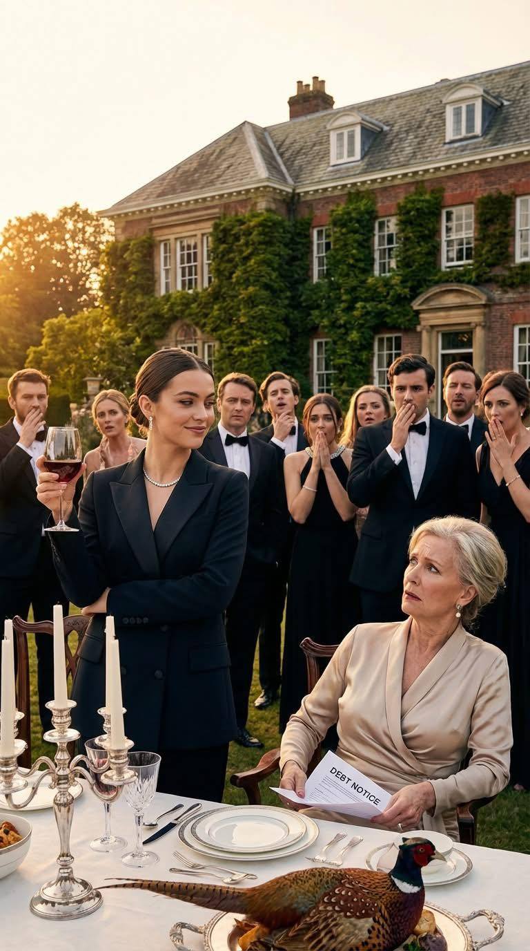 My mother-in-law tricked me into signing a loan agreement so she could buy a house. I pretended I didn’t know anything and signed without a word. She threw a lavish party to celebrate—and humiliated me in front of a hundred guests. I burst out laughing and revealed the truth, and her world was shattered in an instant.