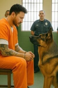 A Prisoner’s Final Wish Was To See His Dog — But When The German Shepherd Broke Free And Rushed Into His Arms Something Strange Happened