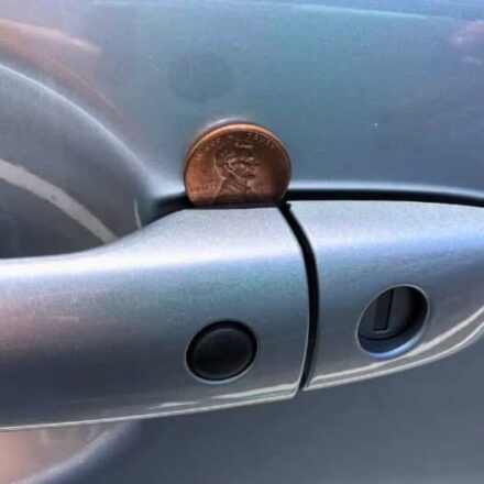 If You See a Penny in Your Car Door Handle — Here’s What It Actually Means