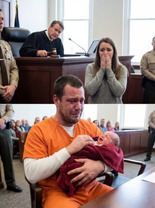 One Minute with His Newborn Son