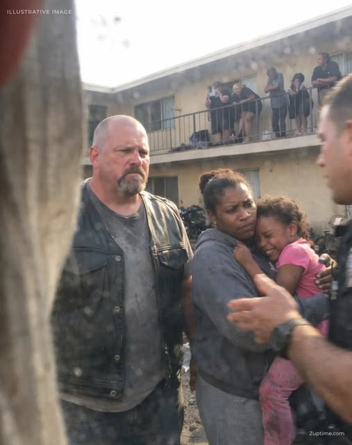 Black Girl Spent Her Last $8 Helping Hell’s Angel — Next Day 100 Bikers Brought a Life-Changing Gift