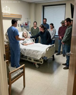 When the doctor said their mother couldn’t go home alone, her eight children looked at the floor like strangers at a bus station.