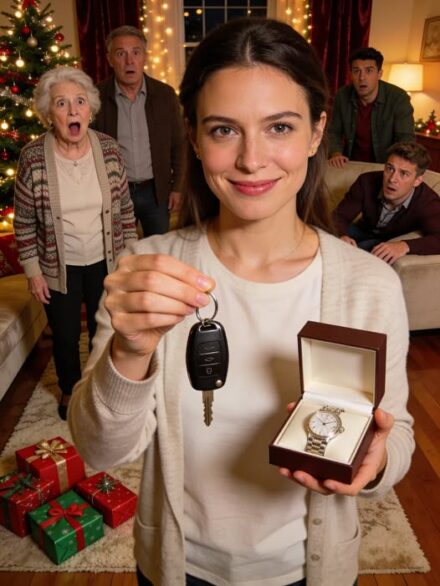 Everyone got gifts but me. Mom laughed, “Oh, we forgot you!” They expected tears. I smiled, “It’s ok—look what I got myself.” The room fell silent when they saw it.