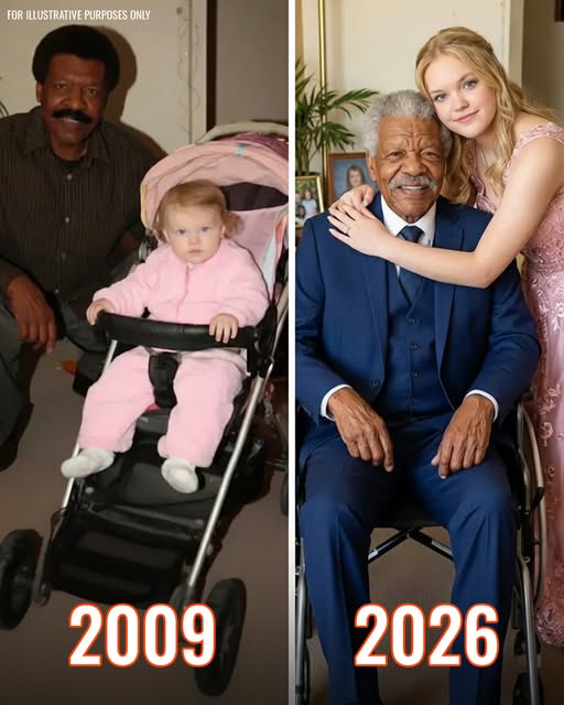 I Took My Wheelchair-Bound Grandpa to Prom After He Raised Me Alone – When a Classmate Made Fun of Him, What He Said into the Mic Made the Whole Gym Go Silent