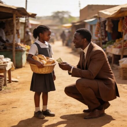 A billionaire spots a poor little girl wearing his former necklace… what happens next will shock you!-kybie