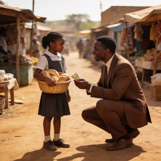 A billionaire spots a poor little girl wearing his former necklace… what happens next will shock you!-kybie