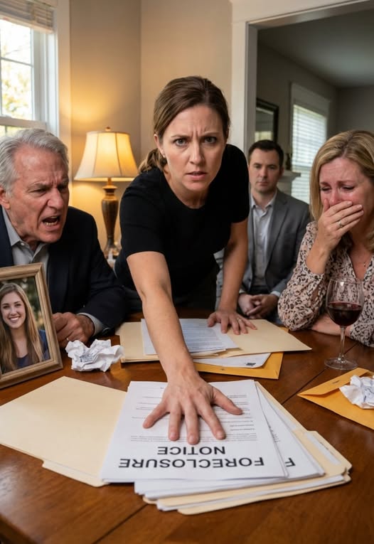 The word foreclosure was the first honest thing that had been said in that house in over a decade.