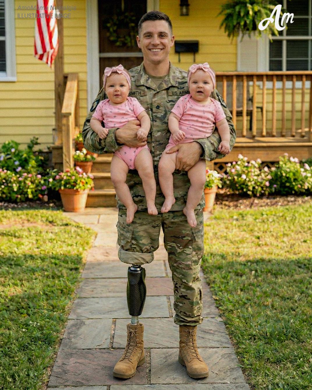 I Came Home with a Prosthetic Leg to Find My Wife Had Left Me with Our Newborn Twins – But Karma Gave Me a Chance to Meet Her Again Three Years Later