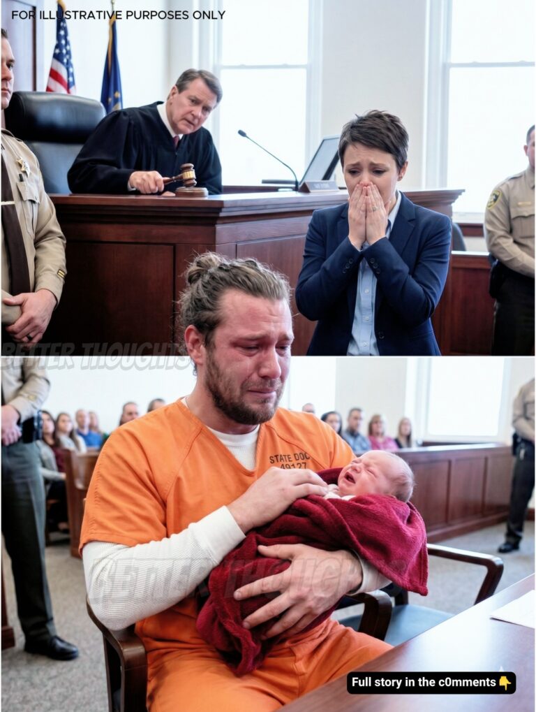 One Minute with Hiis Newborn Son.
