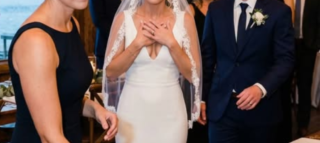 The day before her wedding