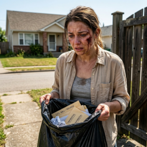 AS I LEFT MY IN-LAWS’ HOUSE WITH NOTHING, MY FATHER-IN-LAW HANDED ME A TRASH BAG AND SAID, “THROW THIS OUT ON YOUR WAY.” BUT WHEN I OPENED IT AT THE GATE… MY HANDS BEGAN TO TREMBLE – News