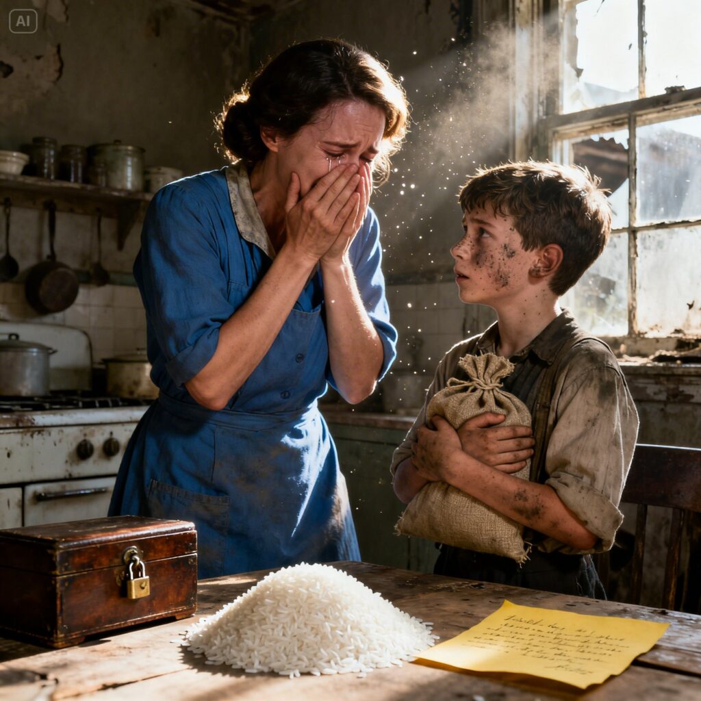 In 1986, my mother asked me to go to Uncle Antonio’s house to borrow some rice.-nghia