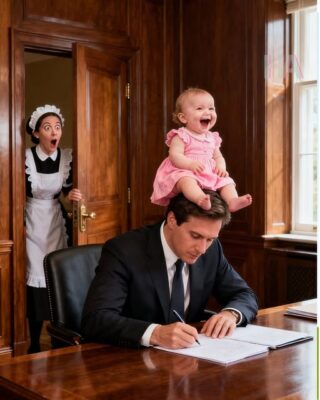 THE BABY WHO FEARED EVERYONE REACHED FOR THE COLD BILLIONAIRE… AND WHEN HE SPOKE ONE SENTENCE TO THE MEN AT THE GATE, A 9-MONTH-OLD SECRET SHATTERED AN EMPIRE