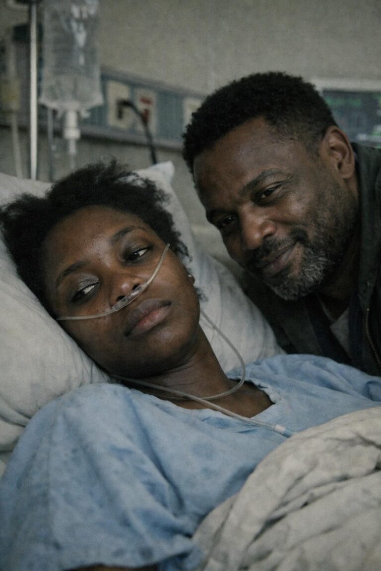 When doctors informed him that his wife had only a few days left, he bent over her hospital bed and, masking his satisfaction with a cold smile, murmured