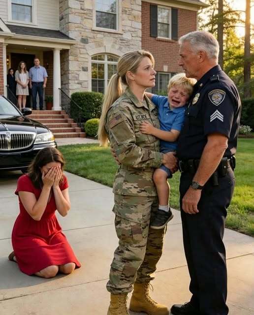 She Called Me a Useless Soldier in Front of Everyone, Then Her Police Chief Father Realized Who I Really Was