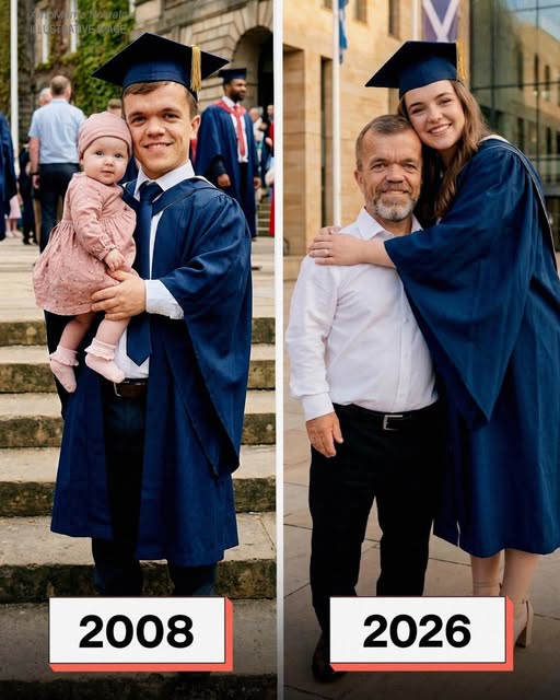 “My father raised me alone after my birth mother left me in a bicycle basket when I was 3 months old – he showed up at my graduation 18 years later”